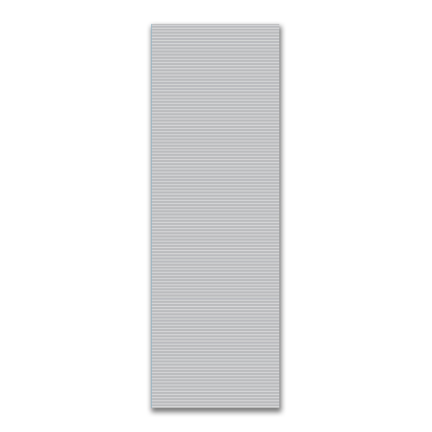 Spun Polyester Fabric with Fine White Stripes on Grey #FASP-1203-152