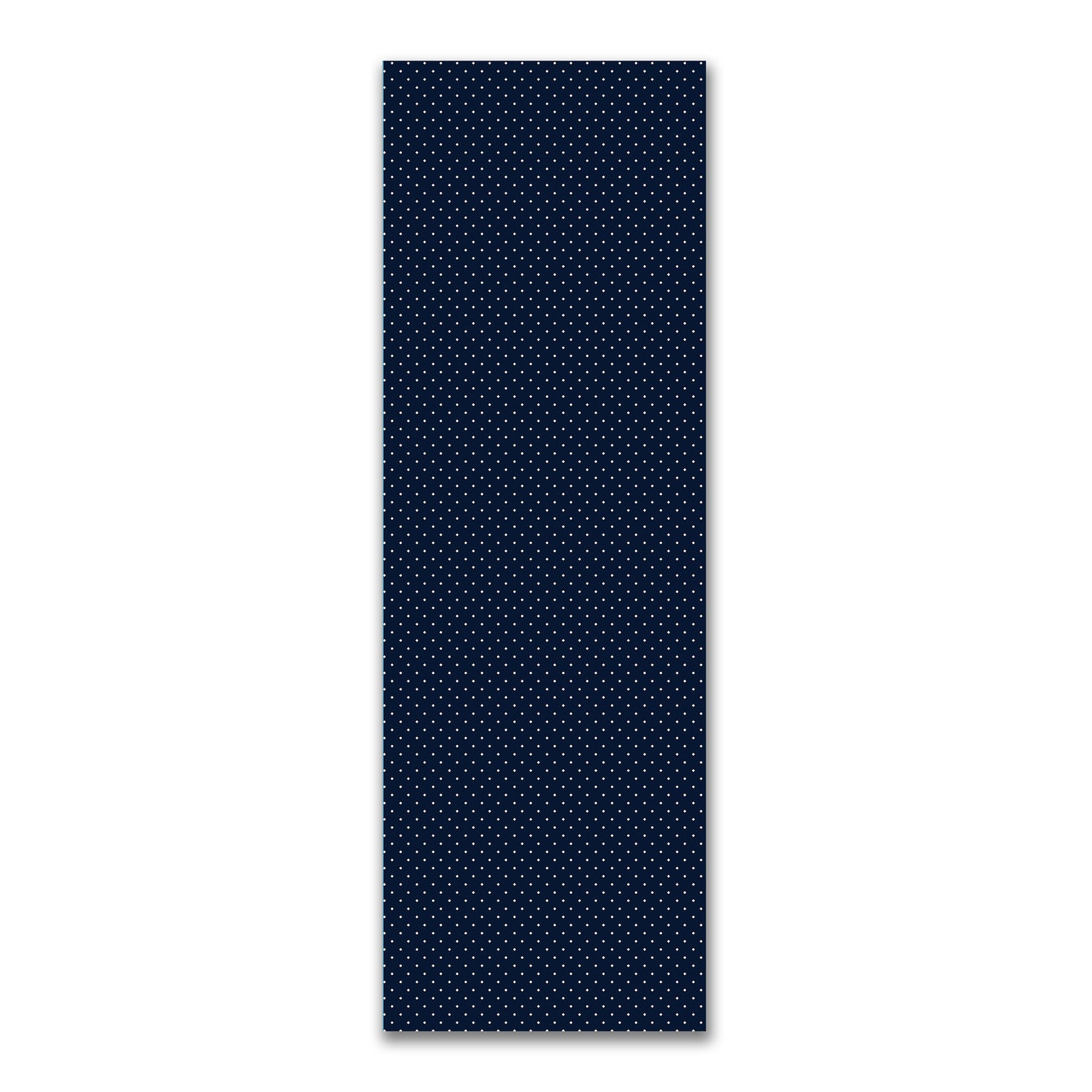 Spun Polyester Fabric with Pale Cream Diamonds on Navy Blue #FASP-1273-102