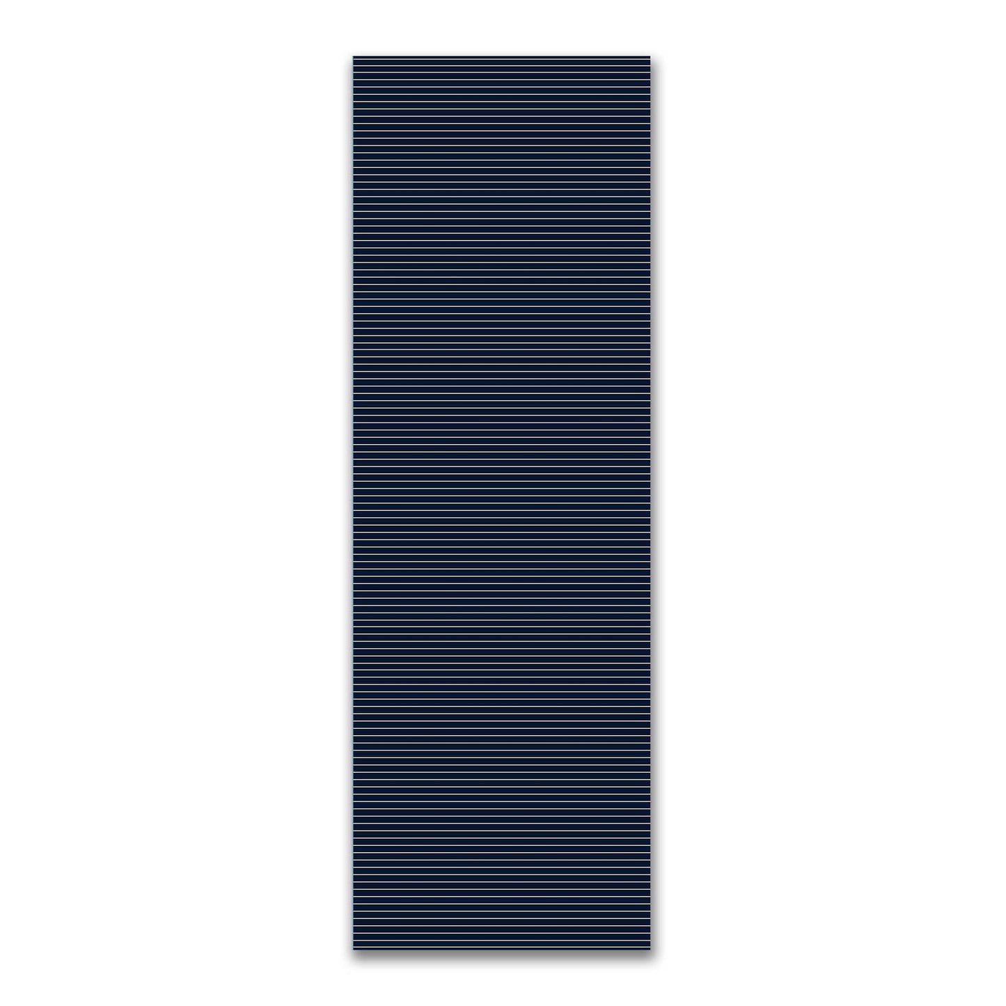 Spun Polyester Fabric with Fine Tan Stripes on Navy Blue #FASP-1274-152