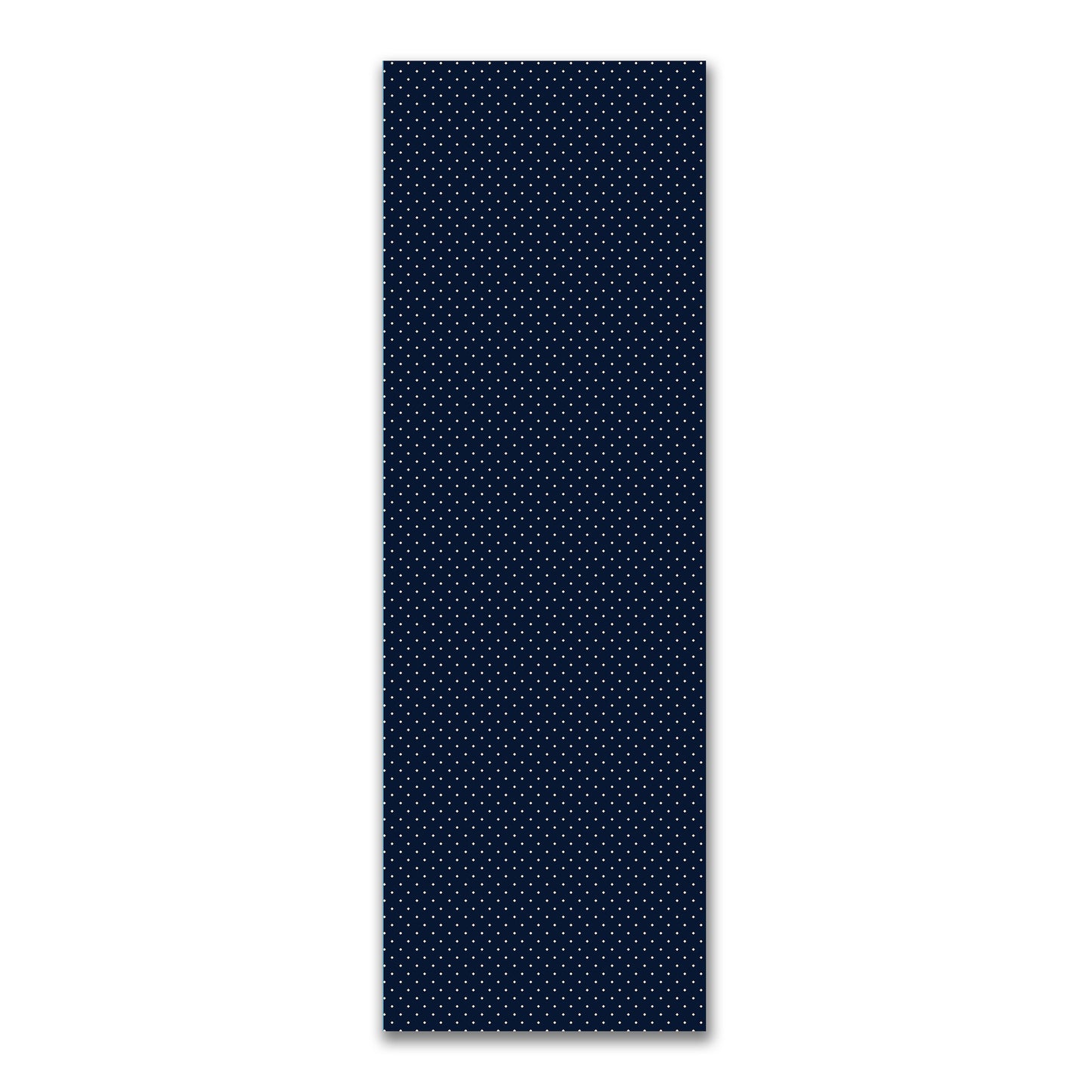 Spun Polyester Fabric with Beige Diamonds on Navy Blue #FASP-1275-102