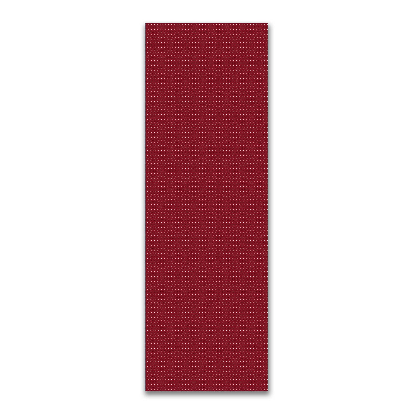 Spun Polyester Fabric with Fine Tan Diamonds on Burgundy Red #FASP-1284-112