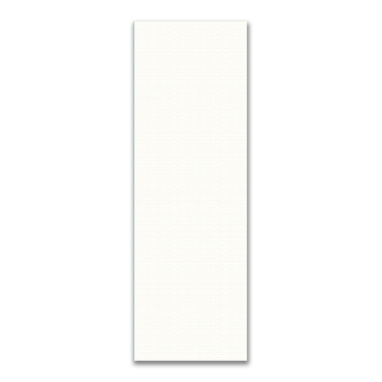 White Spun Polyester Fabric with Fine Yellow Diamonds #FASP-1381-111