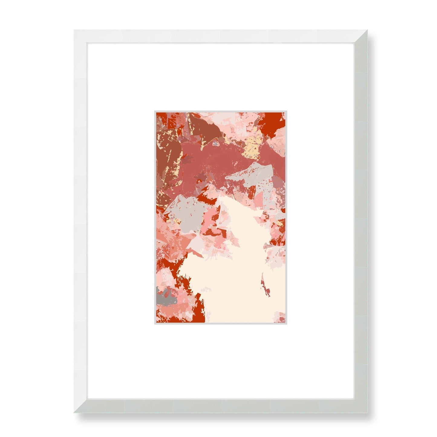 Framed Graphic Art Print, Faux Mat - 18x24 inches | FMV-1130-7692, Prints, Graphic art, White Frame, 45 x 60 cm ,18 x 24 inches