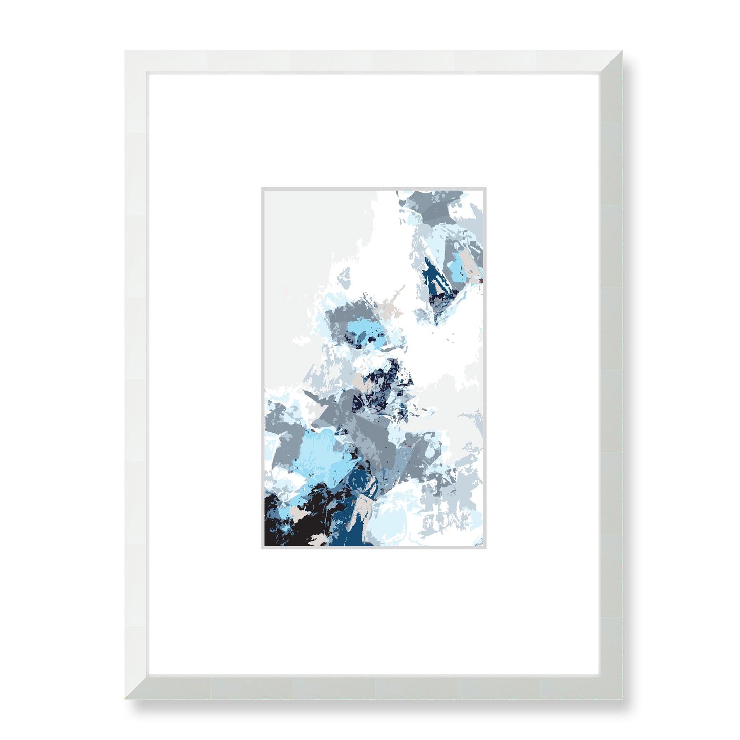 Framed Graphic Art Print, Faux Mat - 18x24 inches | FMV-1150-7694, Prints, Graphic art, White Frame, 45 x 60 cm ,18 x 24 inches