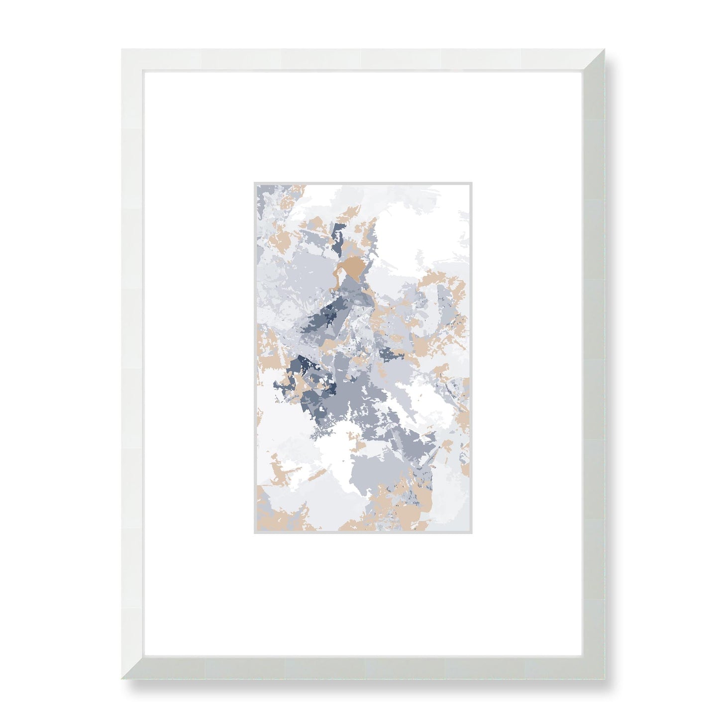 Framed Graphic Art Print, Faux Mat - 18x24 inches | FMV-1160-7698, Prints, Graphic art, White Frame, 45 x 60 cm ,18 x 24 inches