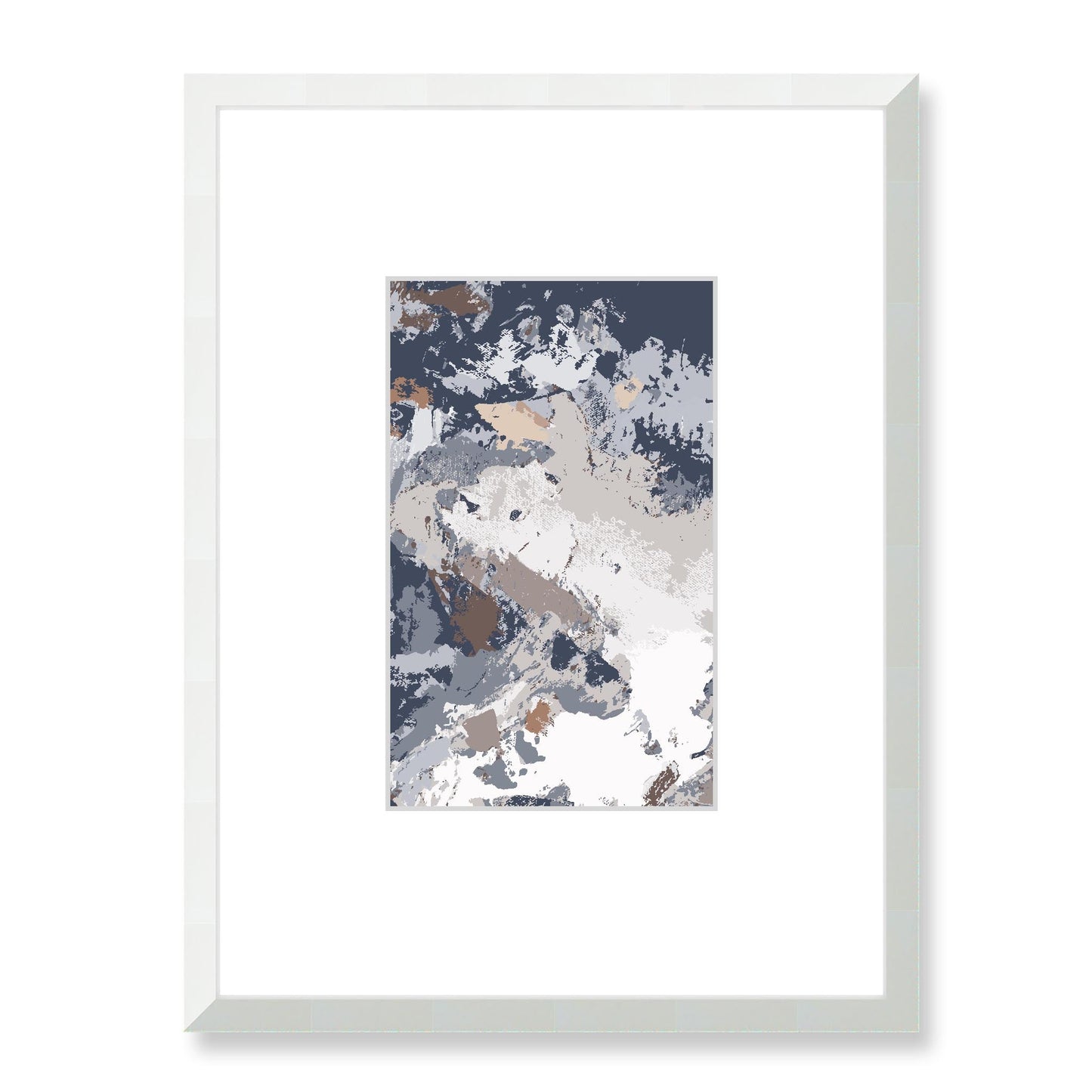 Framed Graphic Art Print, Faux Mat - 18x24 inches | FMV-1220-7689, Prints, Graphic art, White Frame, 45 x 60 cm ,18 x 24 inches