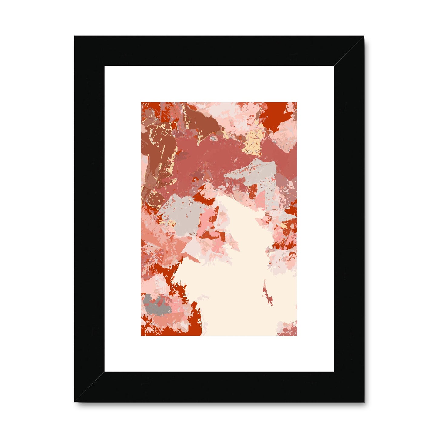 Framed Graphic Art Print, fpv-1130-7692, 6"x8", Black Frame