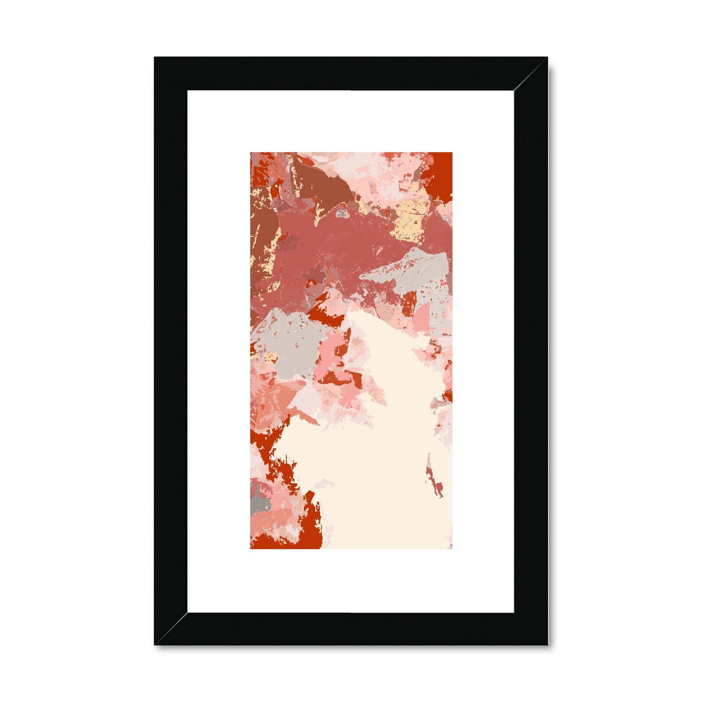 Framed Graphic Art Print, fpv-1130-7692, 8"x12", Black Frame