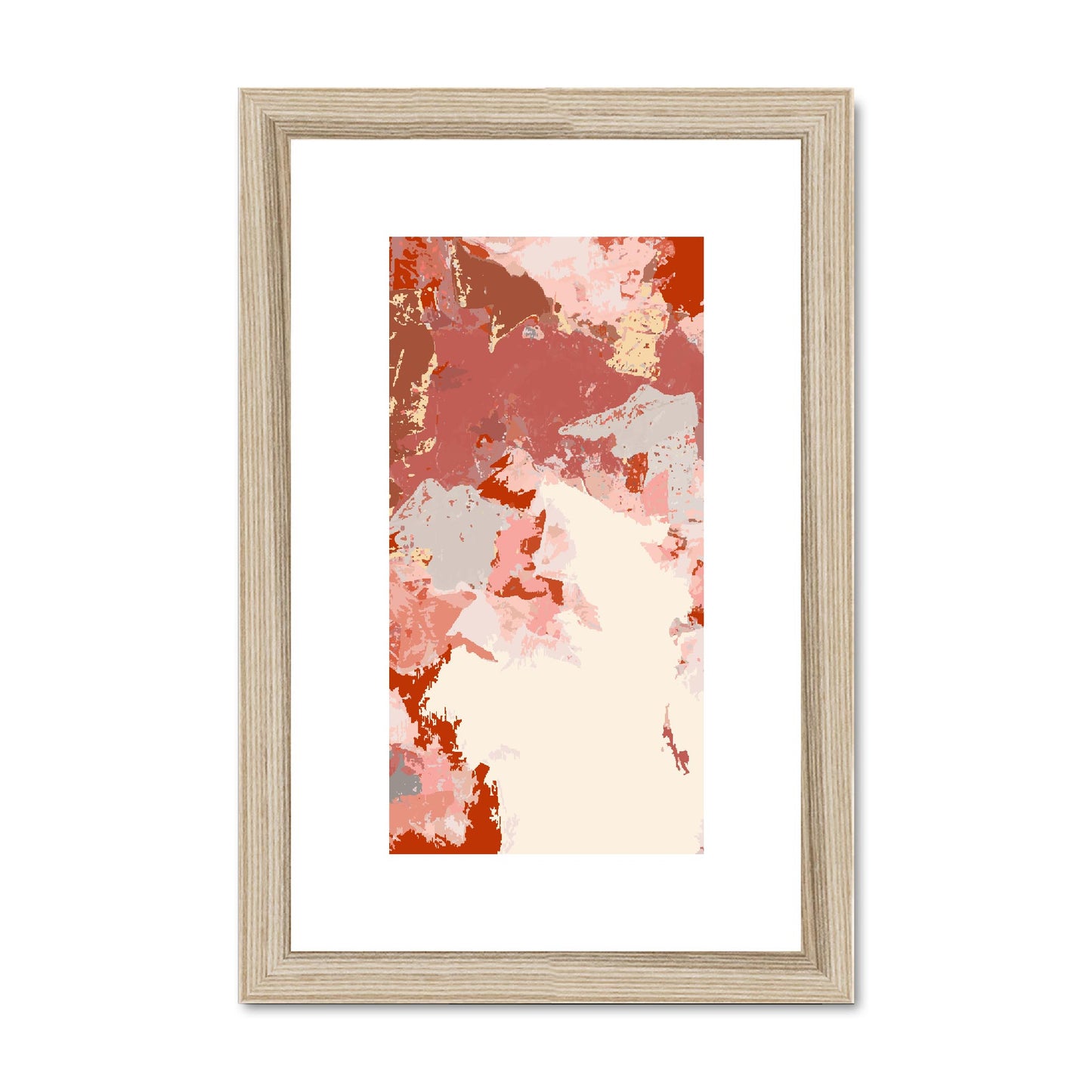 Framed Graphic Art Print, fpv-1130-7692, 8"x12", Natural Frame