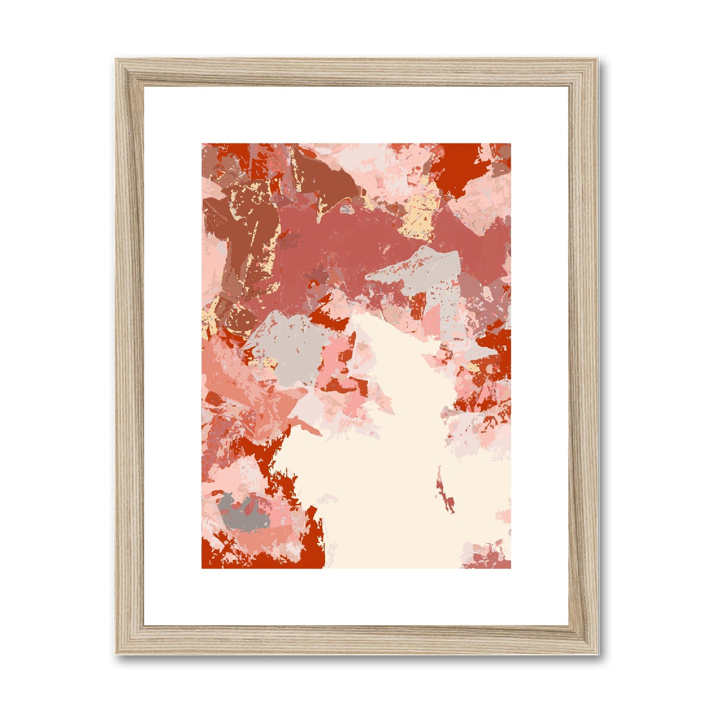 Framed Graphic Art Print, fpv-1130-7692, 11"x14", Natural Frame