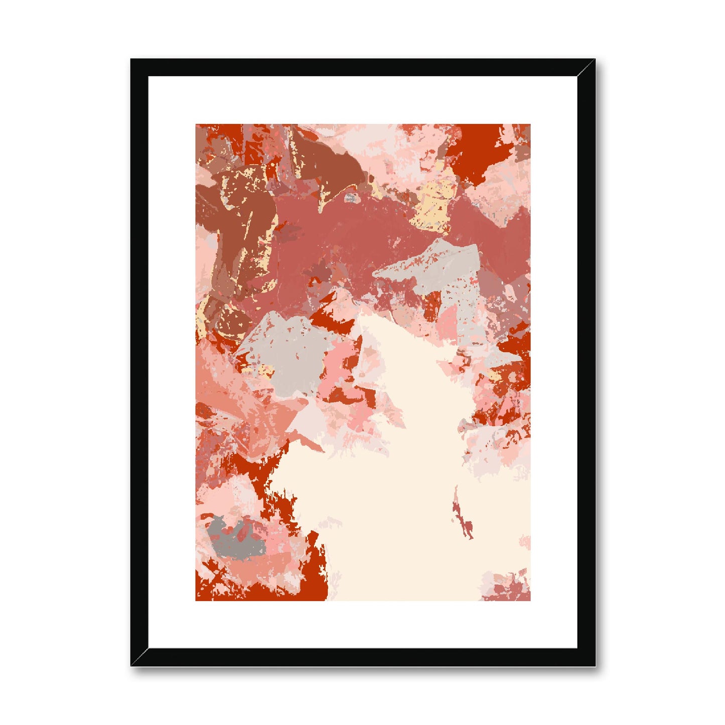 Framed Graphic Art Print, fpv-1130-7692, 18"x24", Black Frame