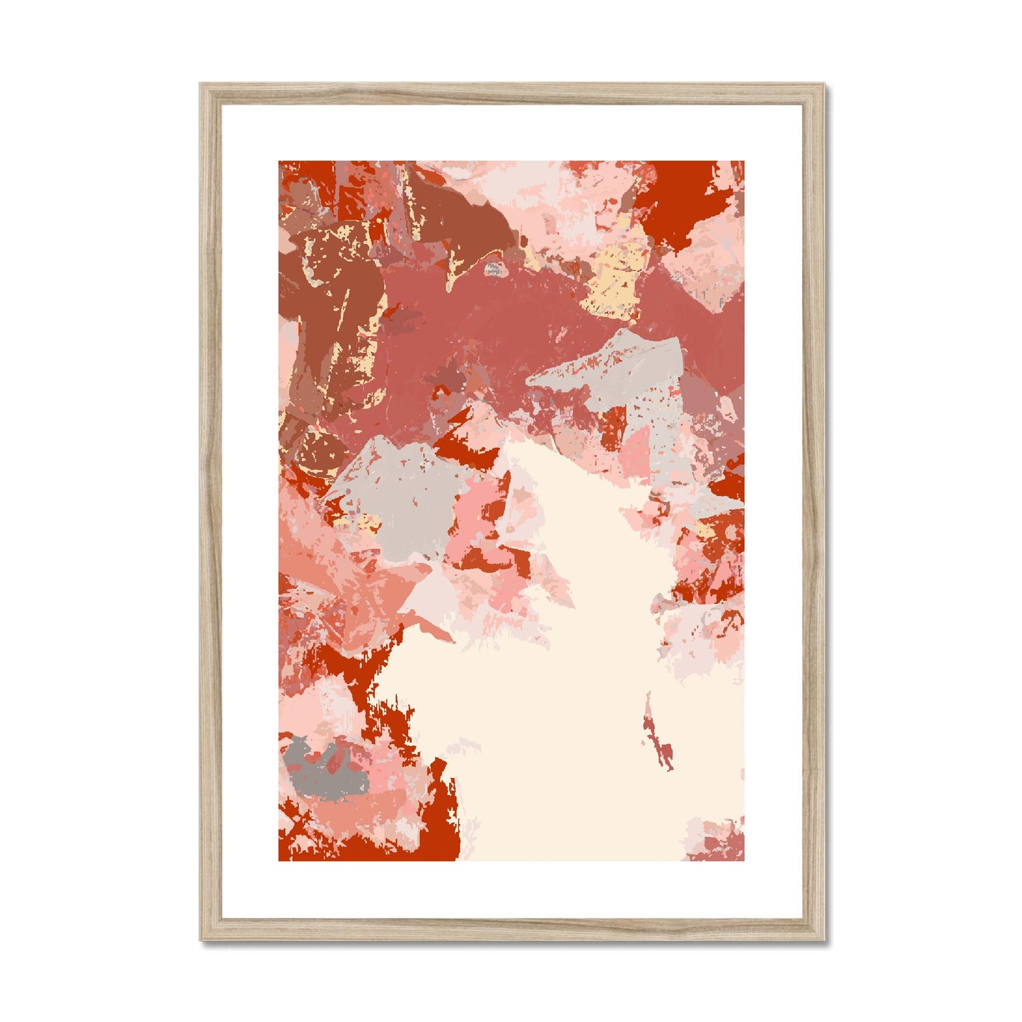 Framed Graphic Art Print, fpv-1130-7692, 20"x28", Natural Frame