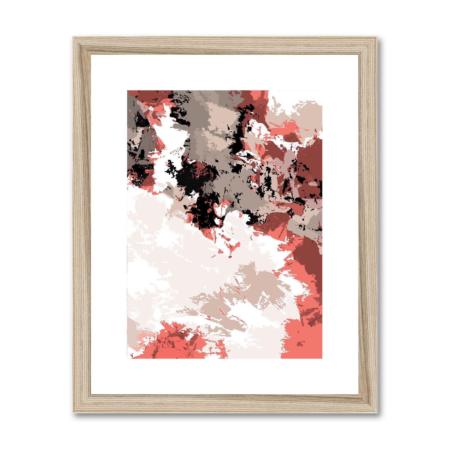 Framed Graphic Art Print, fpv-1130-7696, 11"x14", Natural Frame