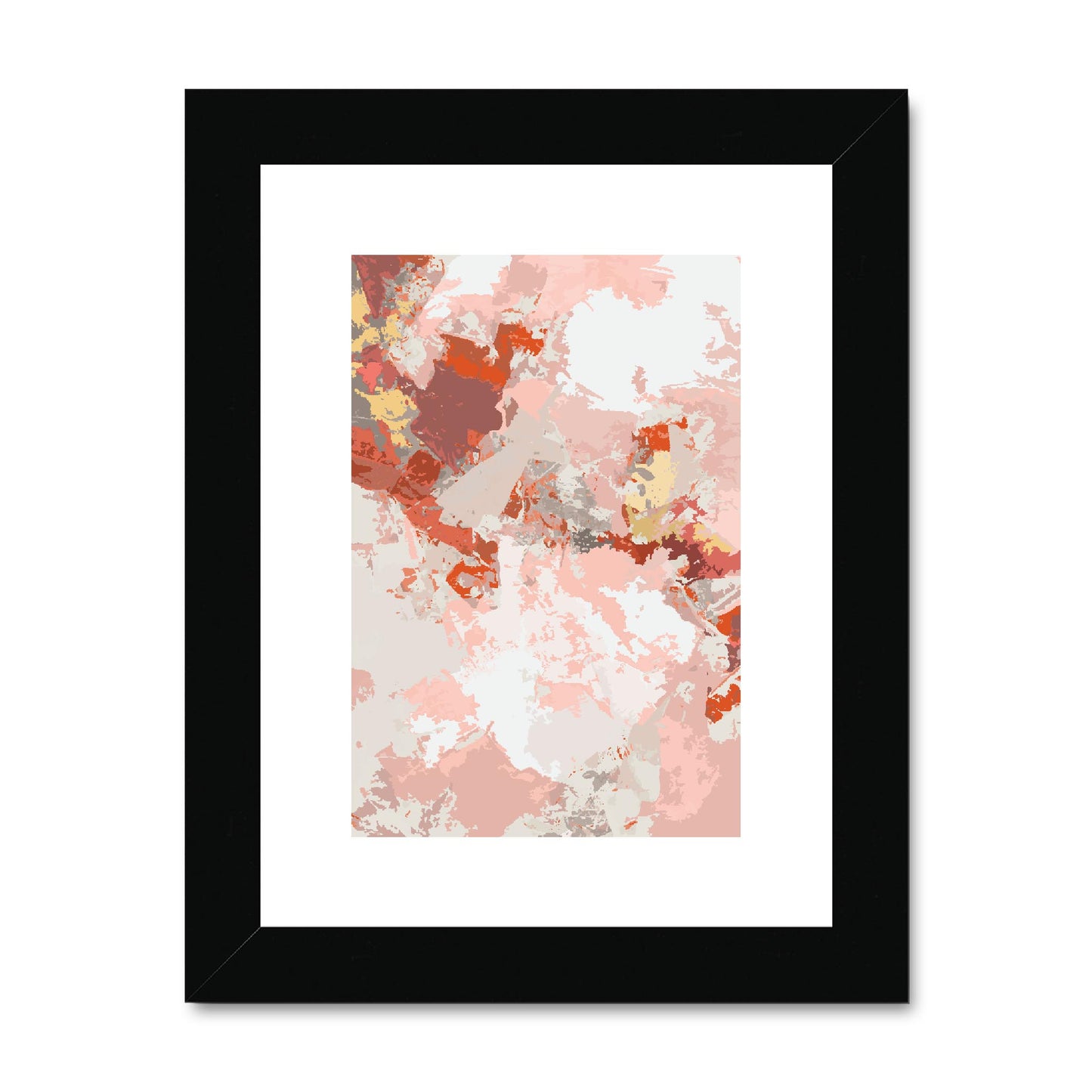 Framed Graphic Art Print, fpv-1130-7698, 6"x8", Black Frame