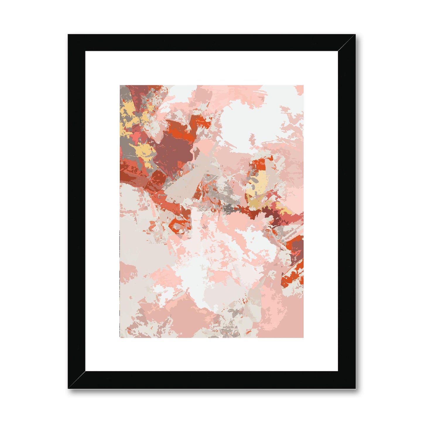 Framed Graphic Art Print, fpv-1130-7698, 11"x14", Black Frame