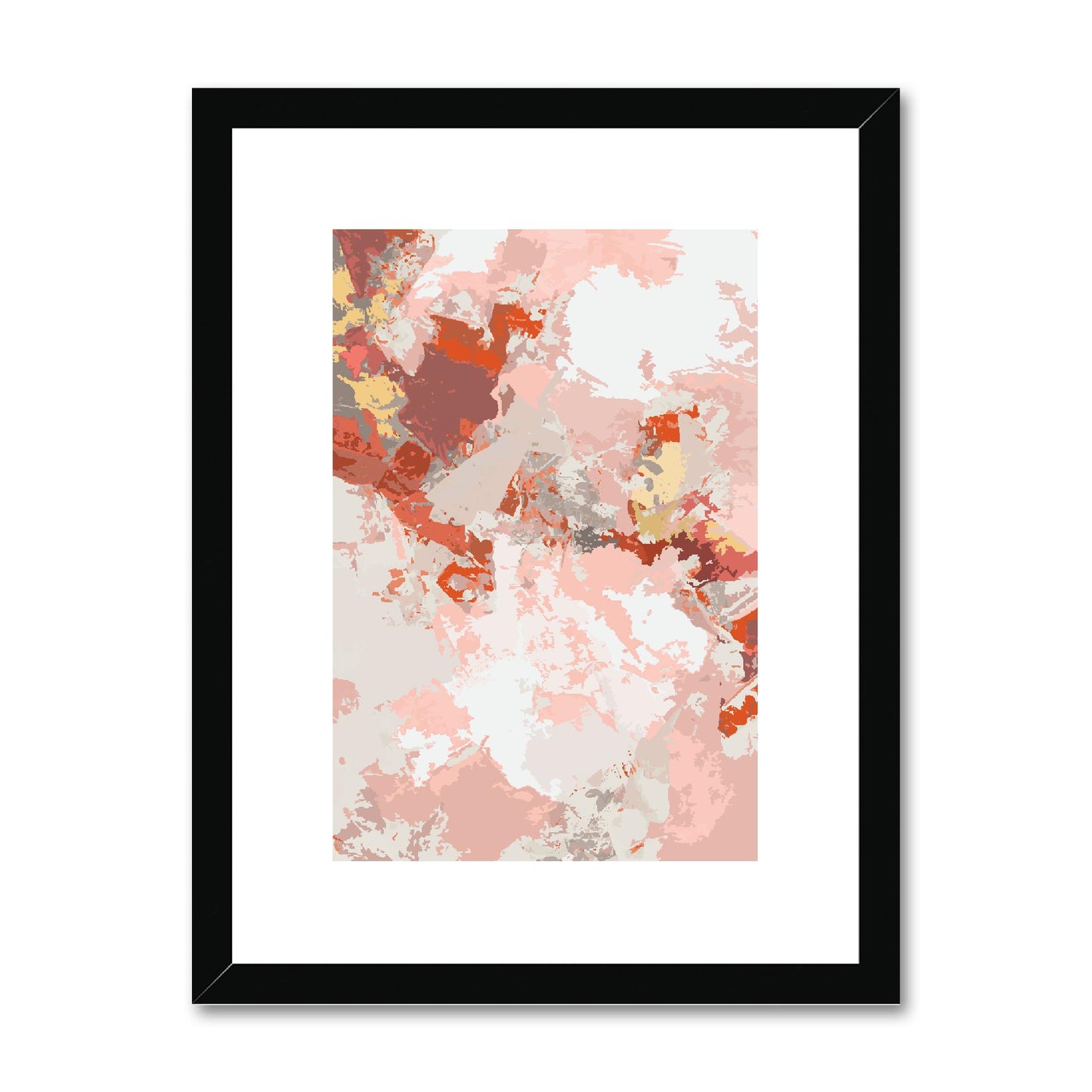 Framed Graphic Art Print, fpv-1130-7698, 12"x16", Black Frame