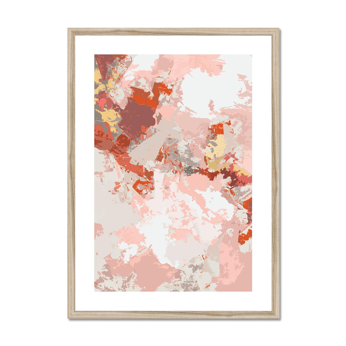 Framed Graphic Art Print, fpv-1130-7698, 20"x28", Natural Frame