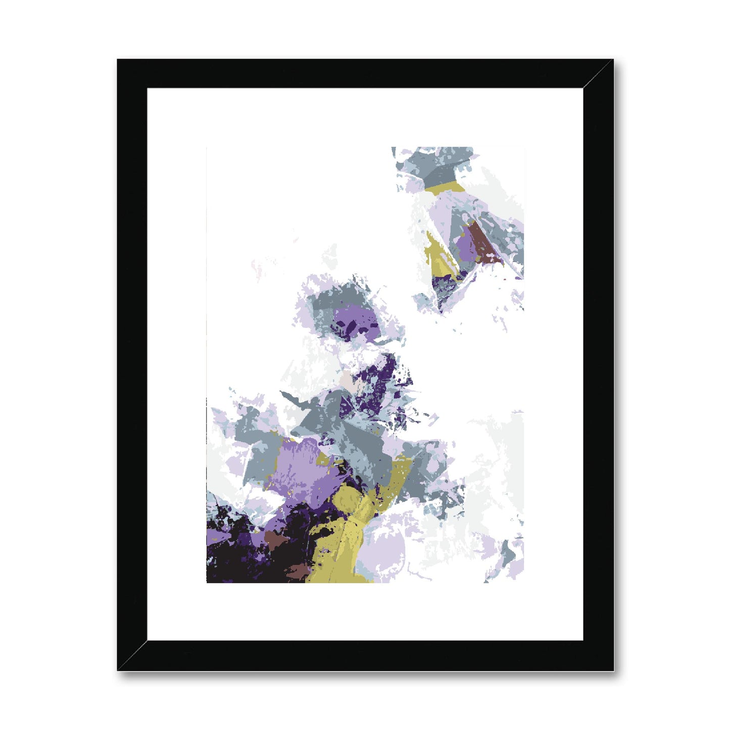 Framed Graphic Art Print, fpv-1140-7694, 11"x14", Black Frame