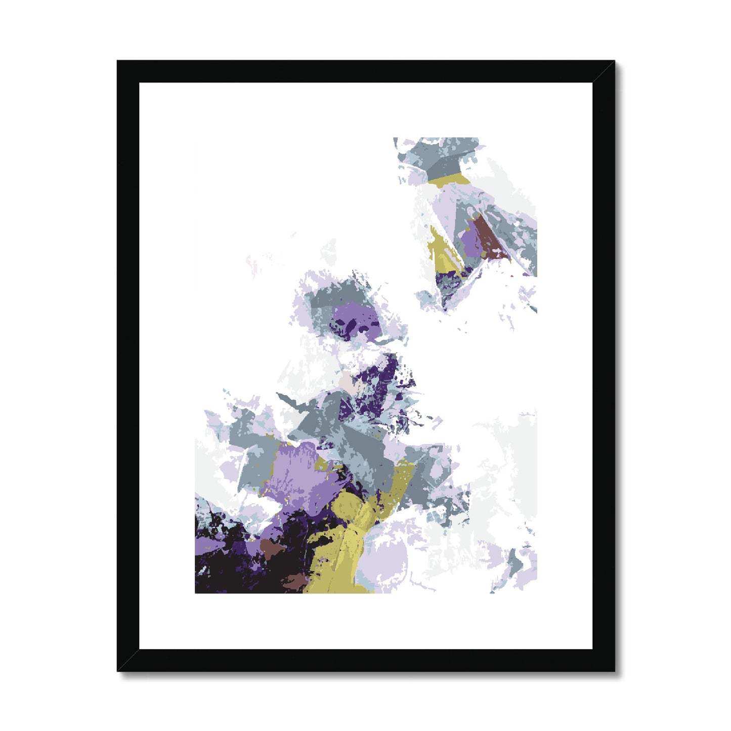 Framed Graphic Art Print, fpv-1140-7694, 16"x20", Black Frame