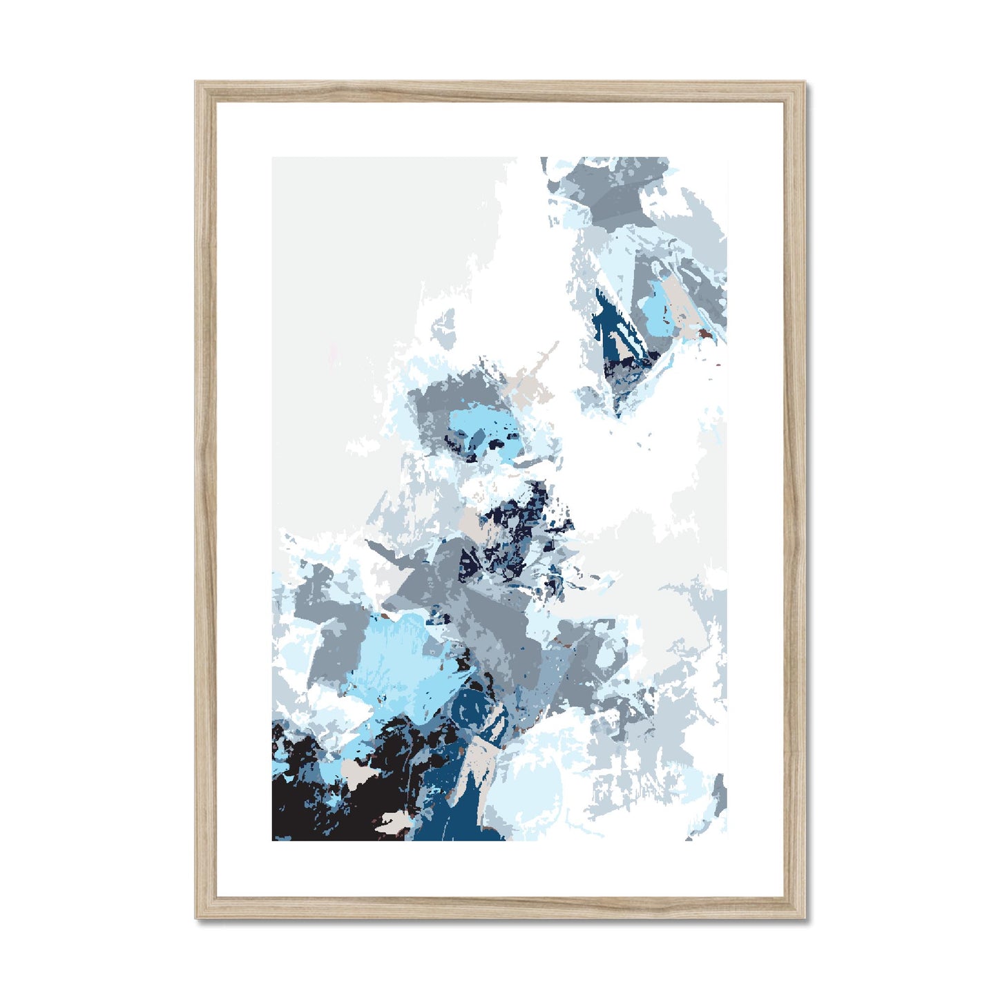 Framed Graphic Art Print, White Mat - 6x8, 8x12, 11x14, 12x16, 16x20, 18x24, 20x28 inches | FPV-1150-7694