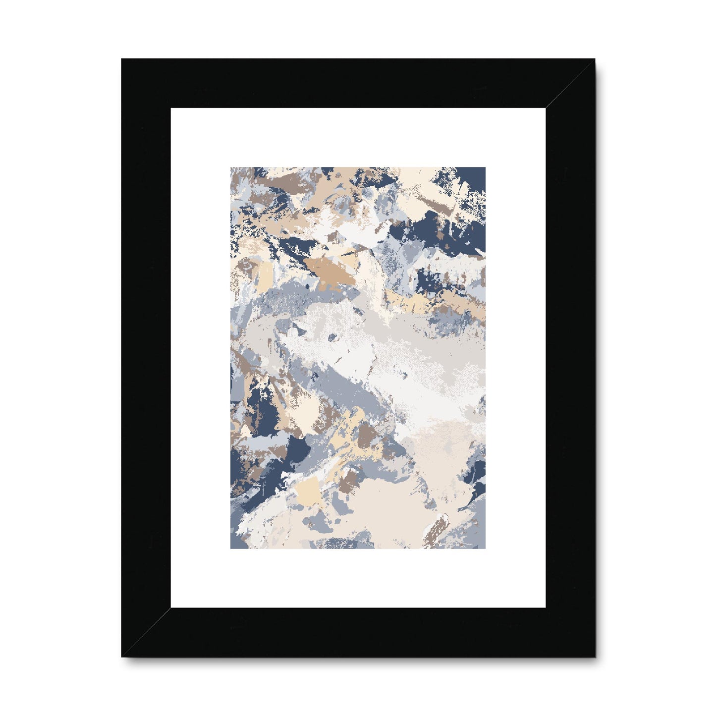 Framed Graphic Art Print, fpv-1160-7689, 6"x8", Black Frame
