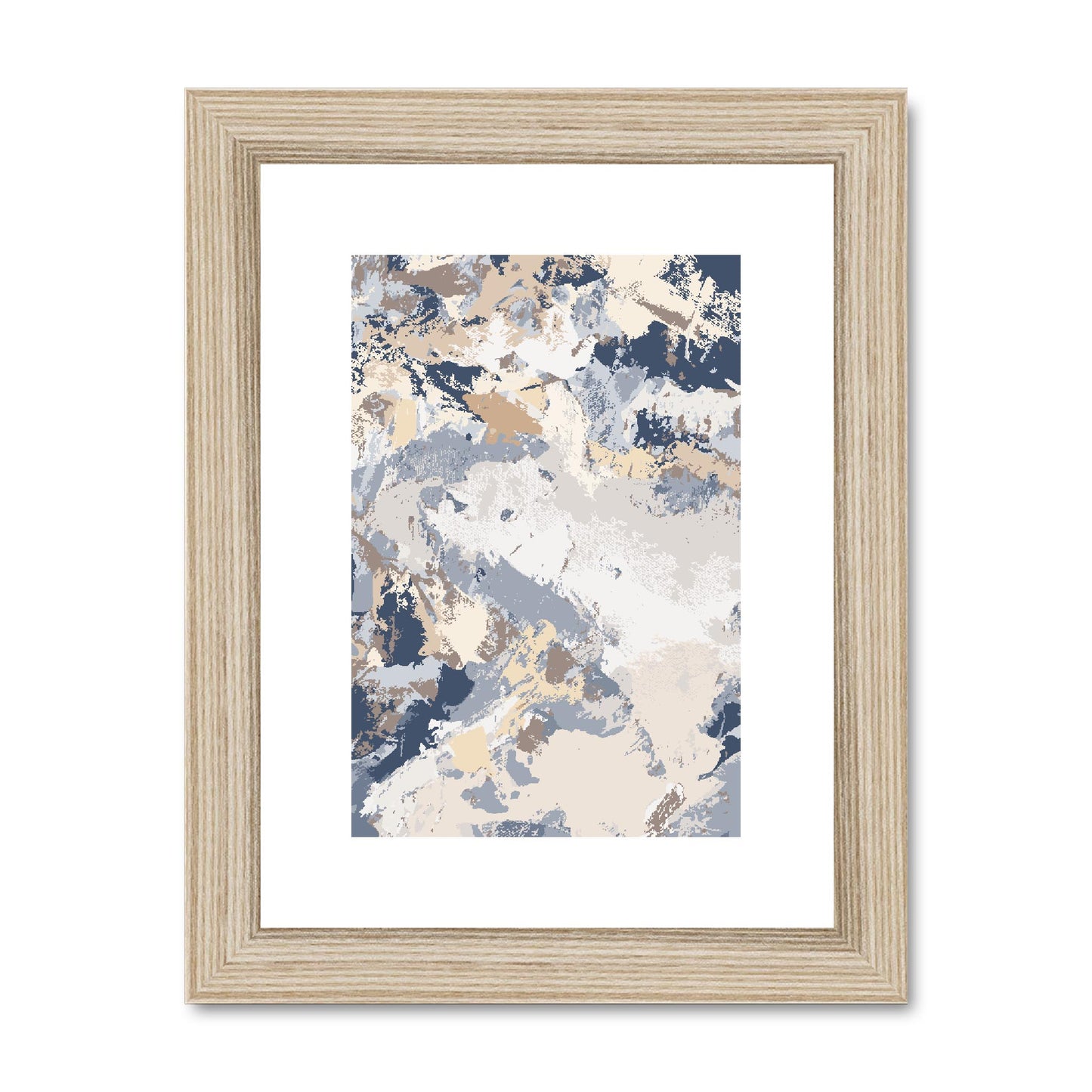 Framed Graphic Art Print, fpv-1160-7689, 6"x8", Natural Frame