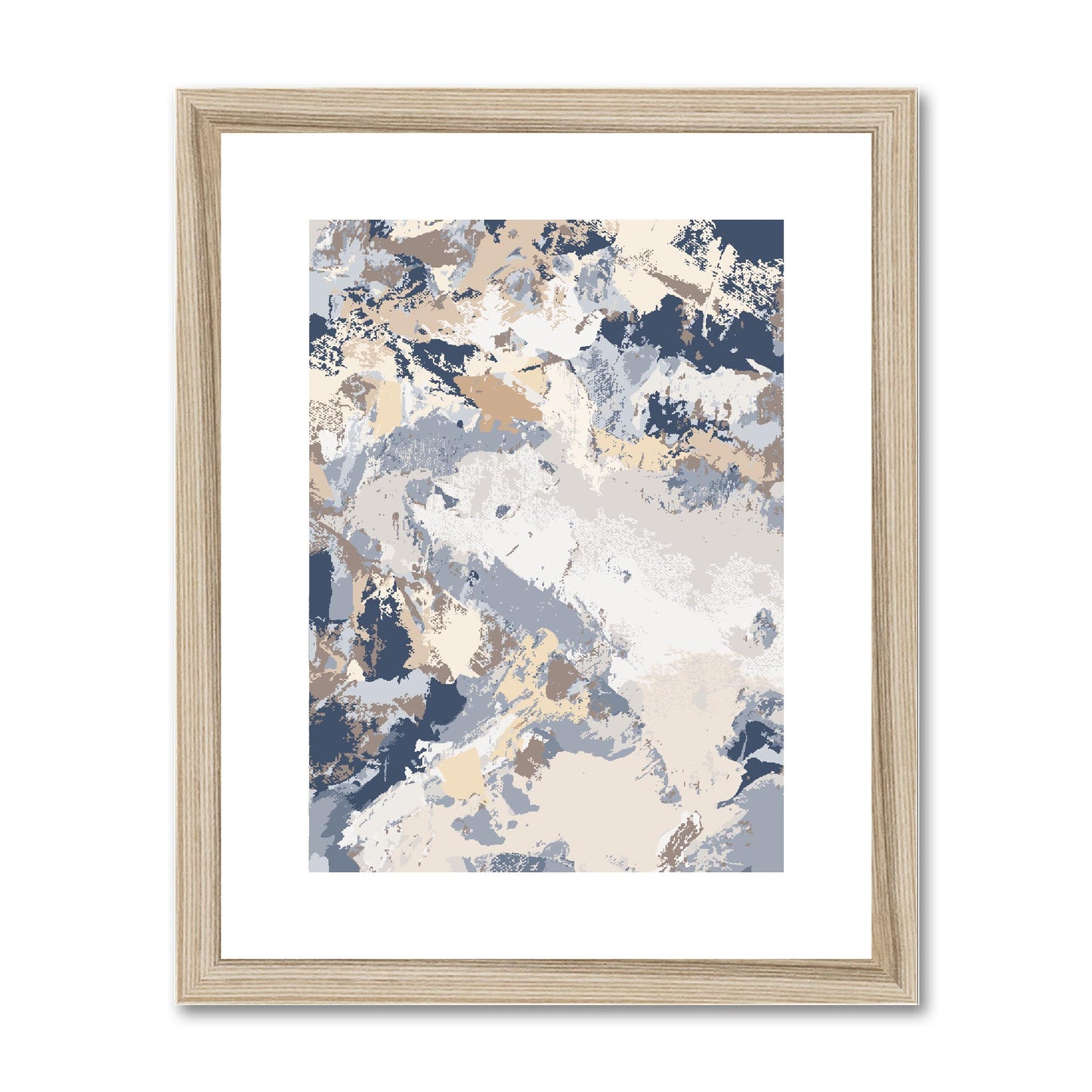 Framed Graphic Art Print, fpv-1160-7689, 11"x14", Natural Frame