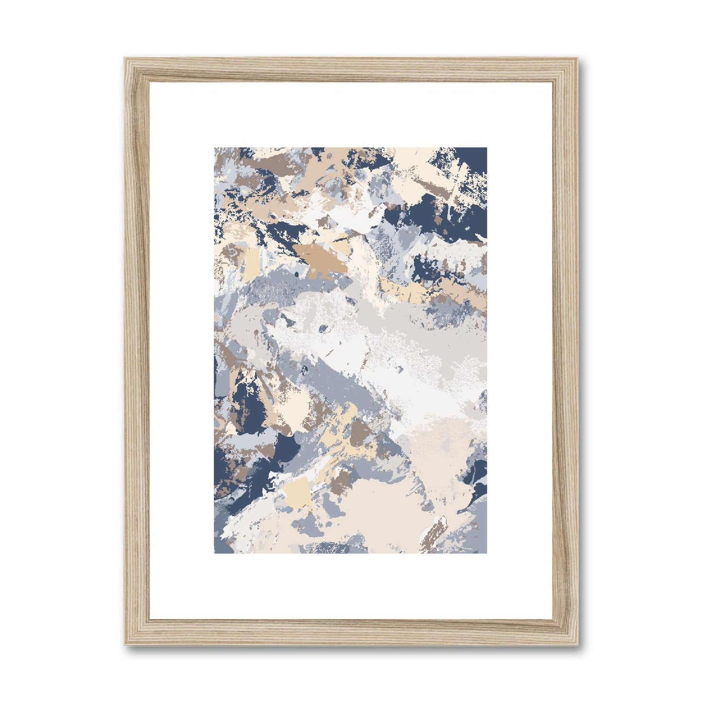 Framed Graphic Art Print, fpv-1160-7689, 12"x16", Natural Frame