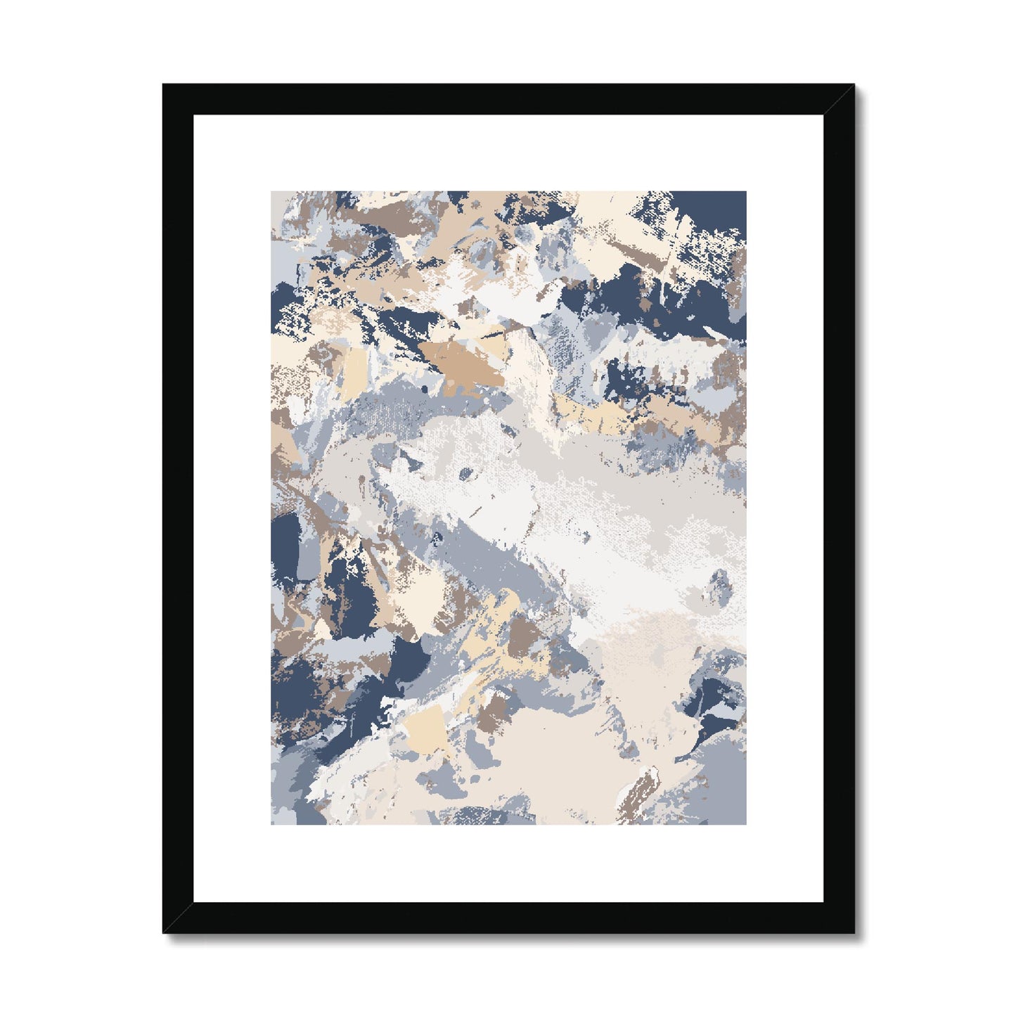 Framed Graphic Art Print, fpv-1160-7689, 16"x20", Black Frame
