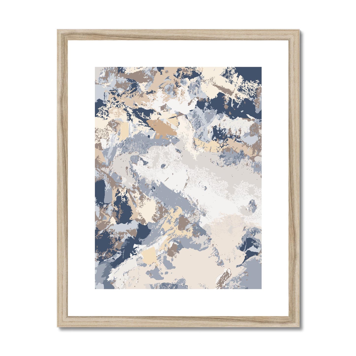 Framed Graphic Art Print, fpv-1160-7689, 16"x20", Natural Frame