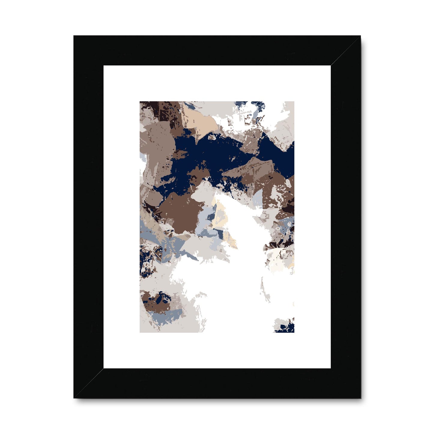 Framed Graphic Art Print, fpv-1160-7692, 6"x8", Black Frame