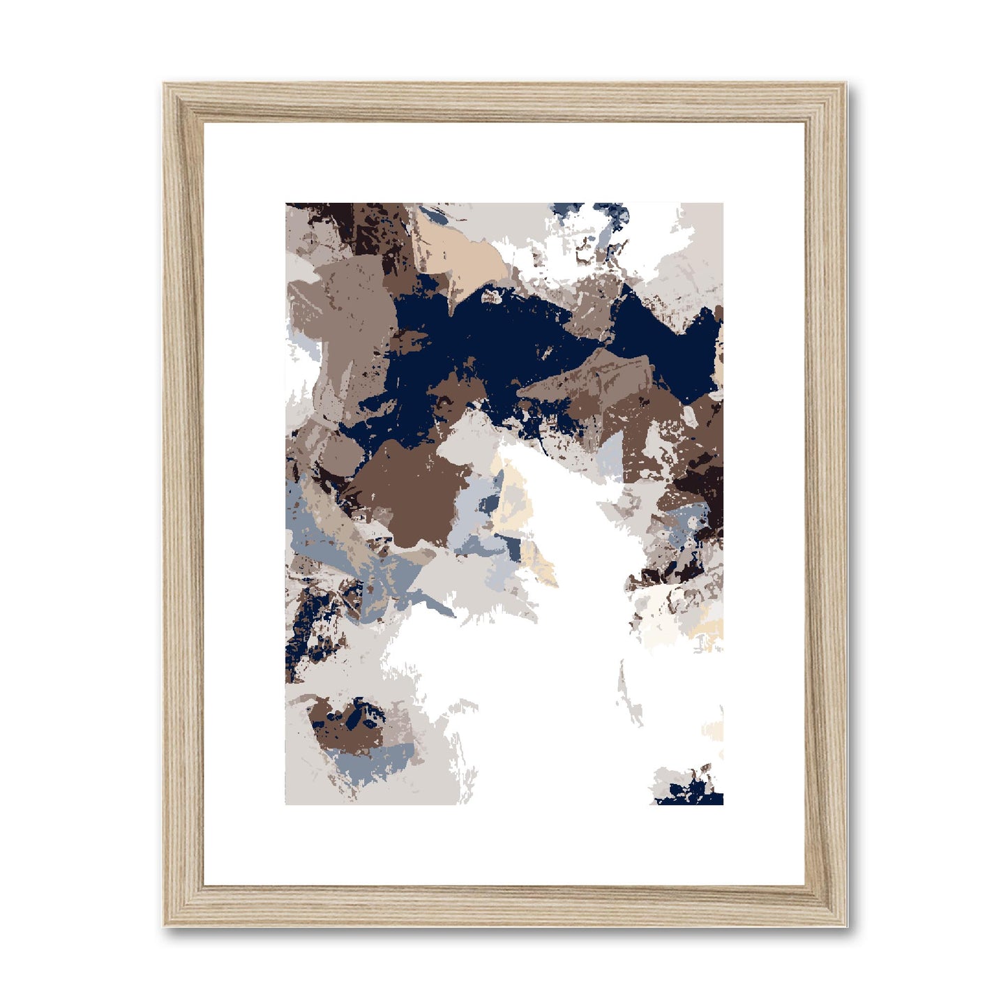 Framed Graphic Art Print, fpv-1160-7692, 11"x14", Natural Frame