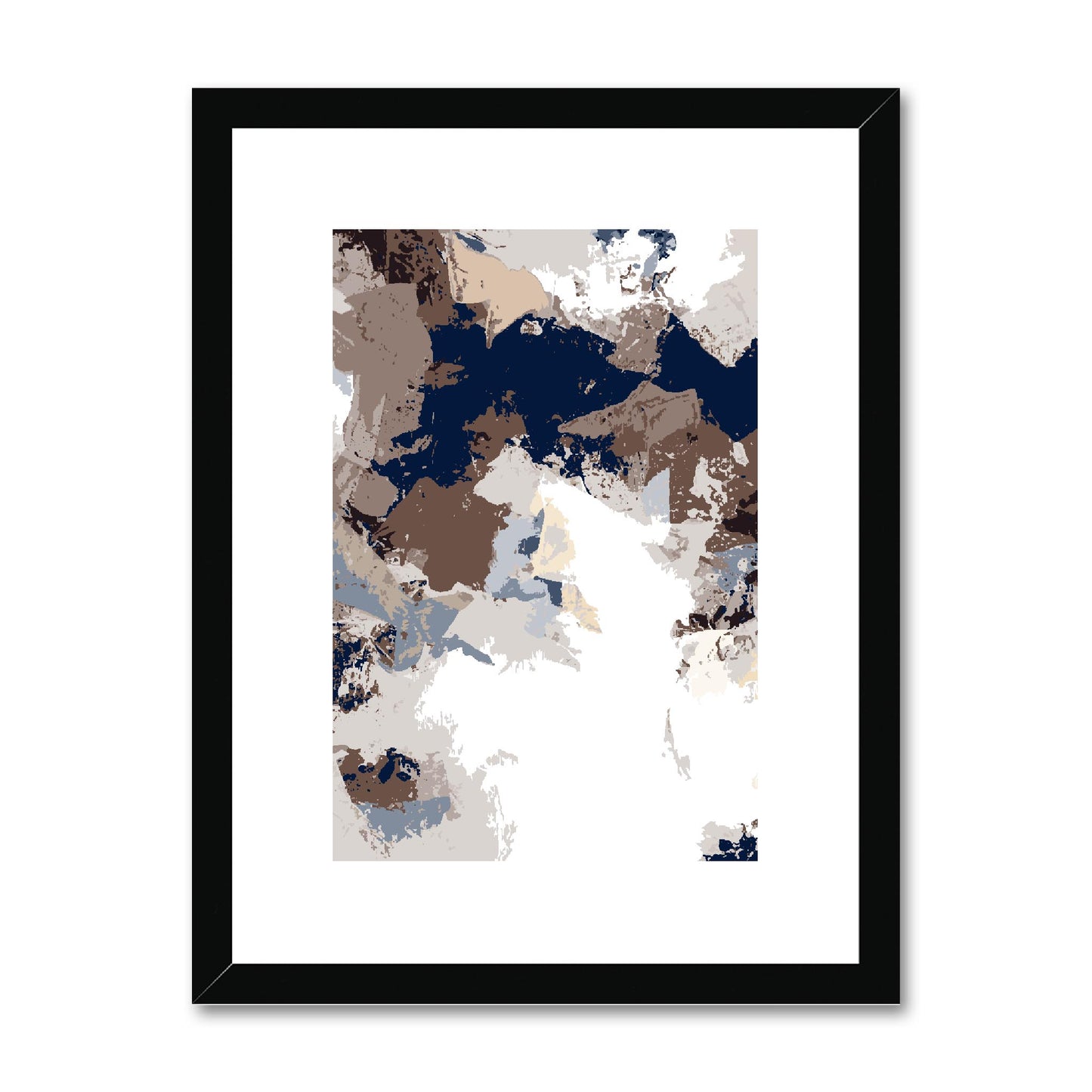 Framed Graphic Art Print, fpv-1160-7692, 12"x16", Black Frame