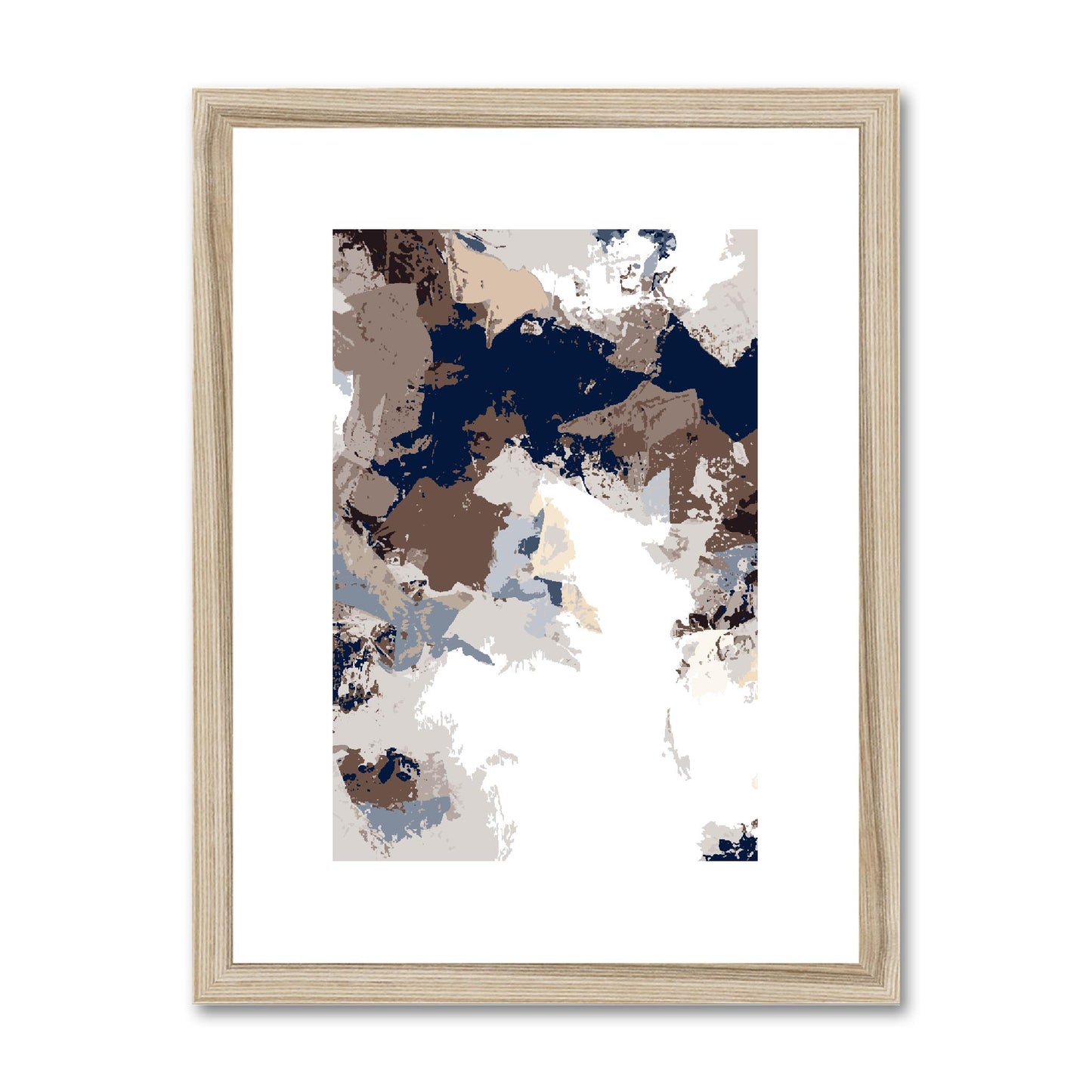 Framed Graphic Art Print, fpv-1160-7692, 12"x16", Natural Frame