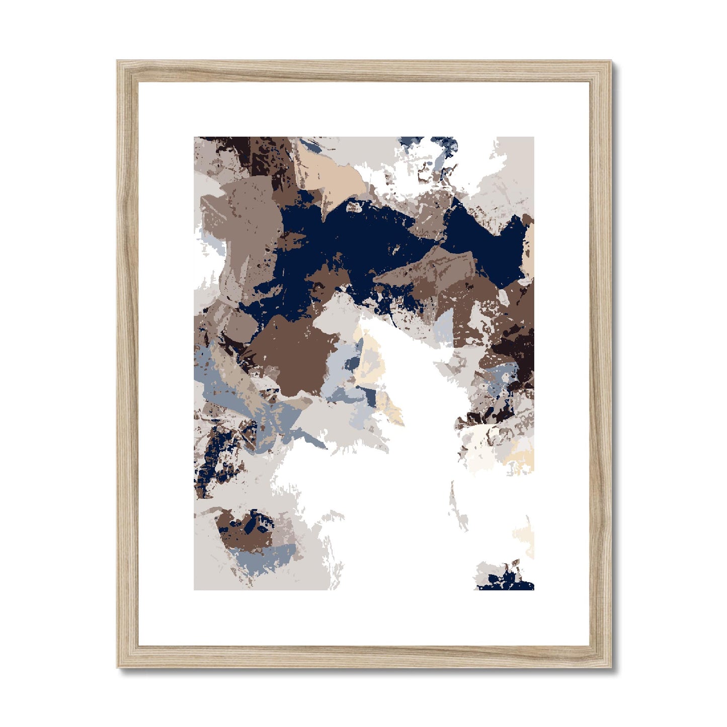 Framed Graphic Art Print, fpv-1160-7692, 16"x20", Natural Frame