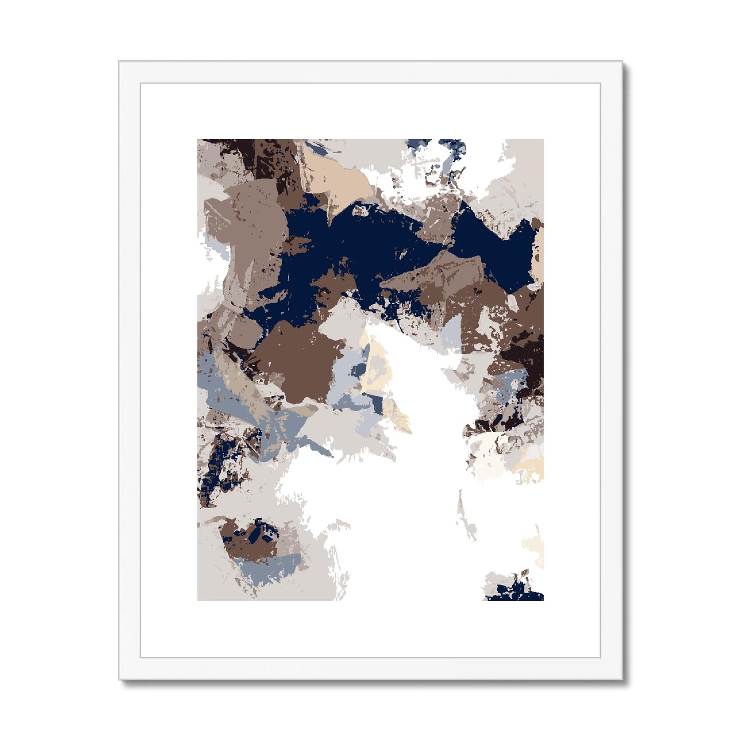Framed Graphic Art Print, fpv-1160-7692, 16"x20", White Frame