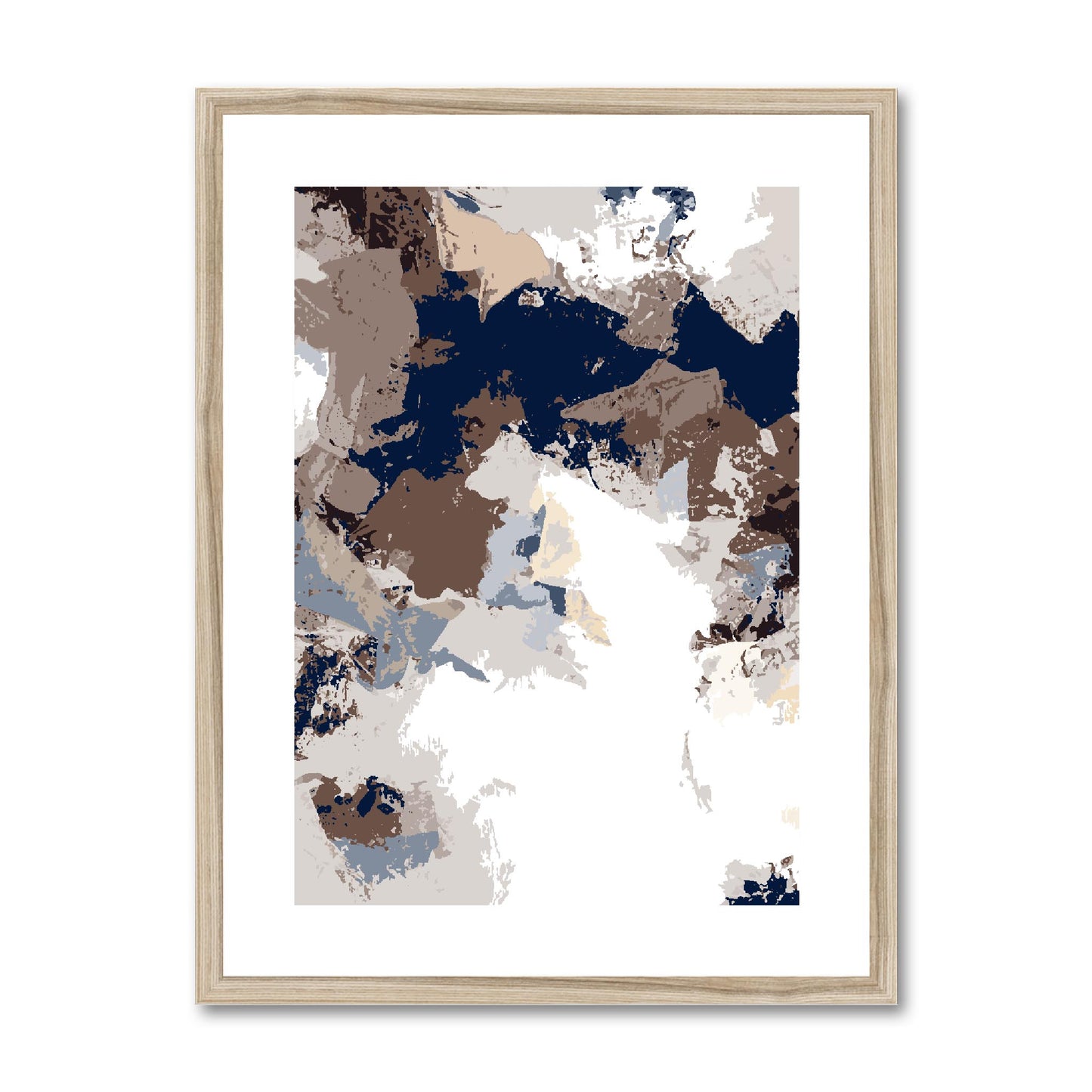 Framed Graphic Art Print, fpv-1160-7692, 18"x24", Natural Frame