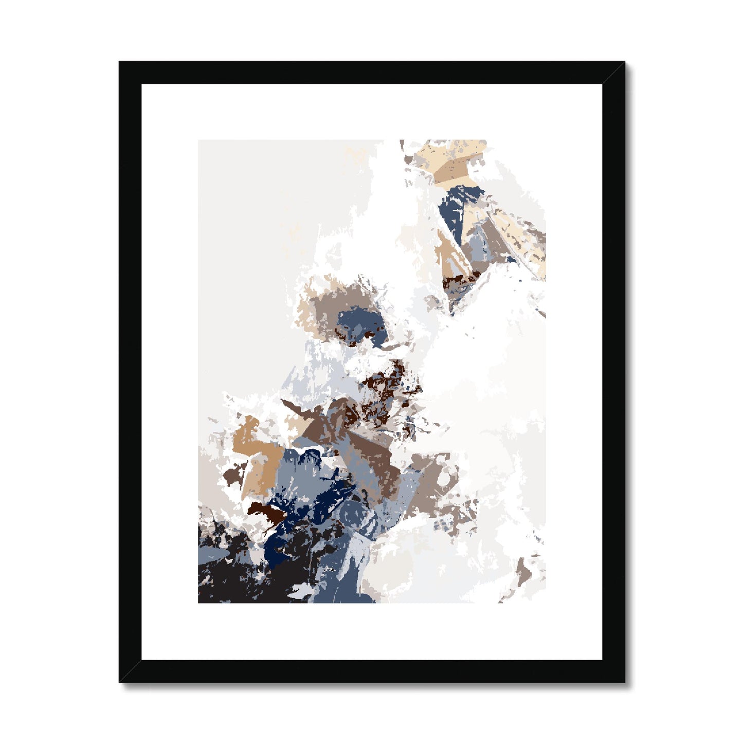 Framed Graphic Art Print, fpv-1160-7694, 16"x20", Black Frame