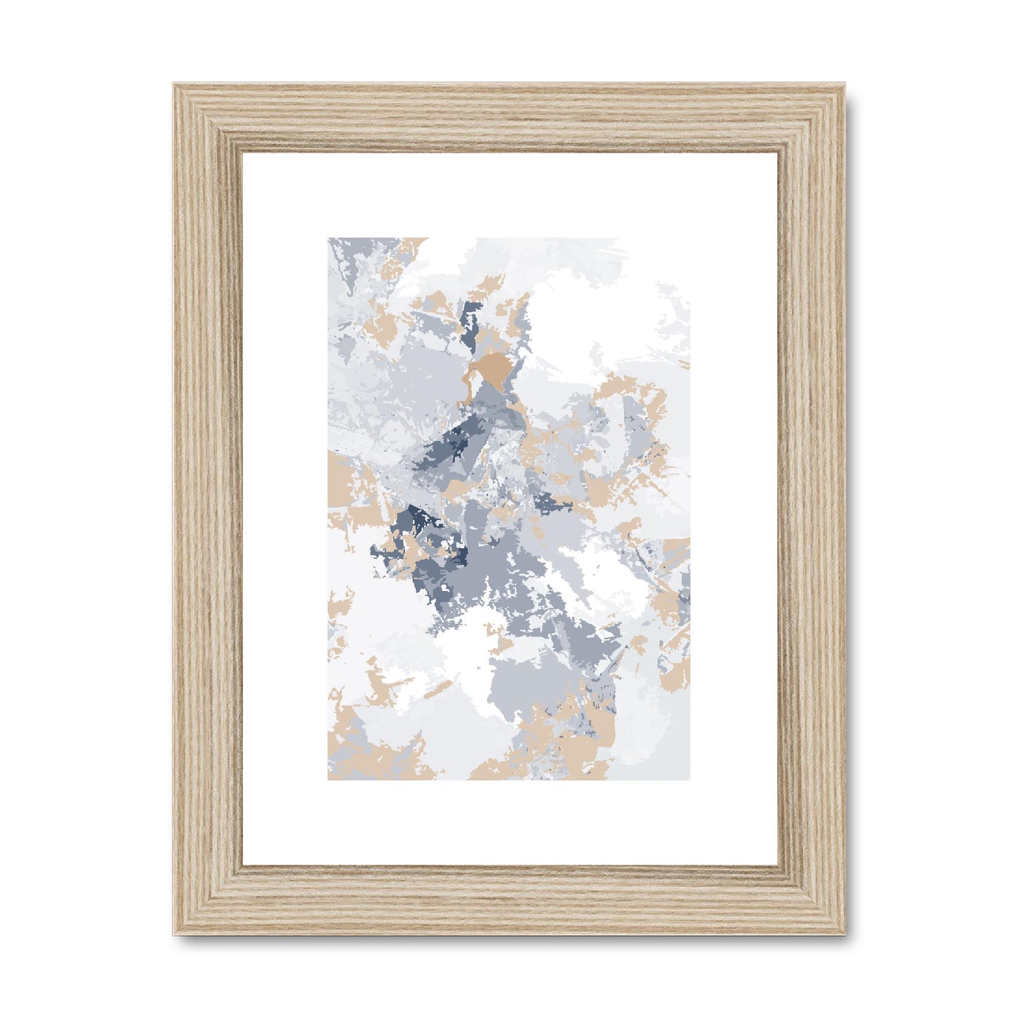 Framed Graphic Art Print, fpv-1160-7698, 6"x8", Natural Frame