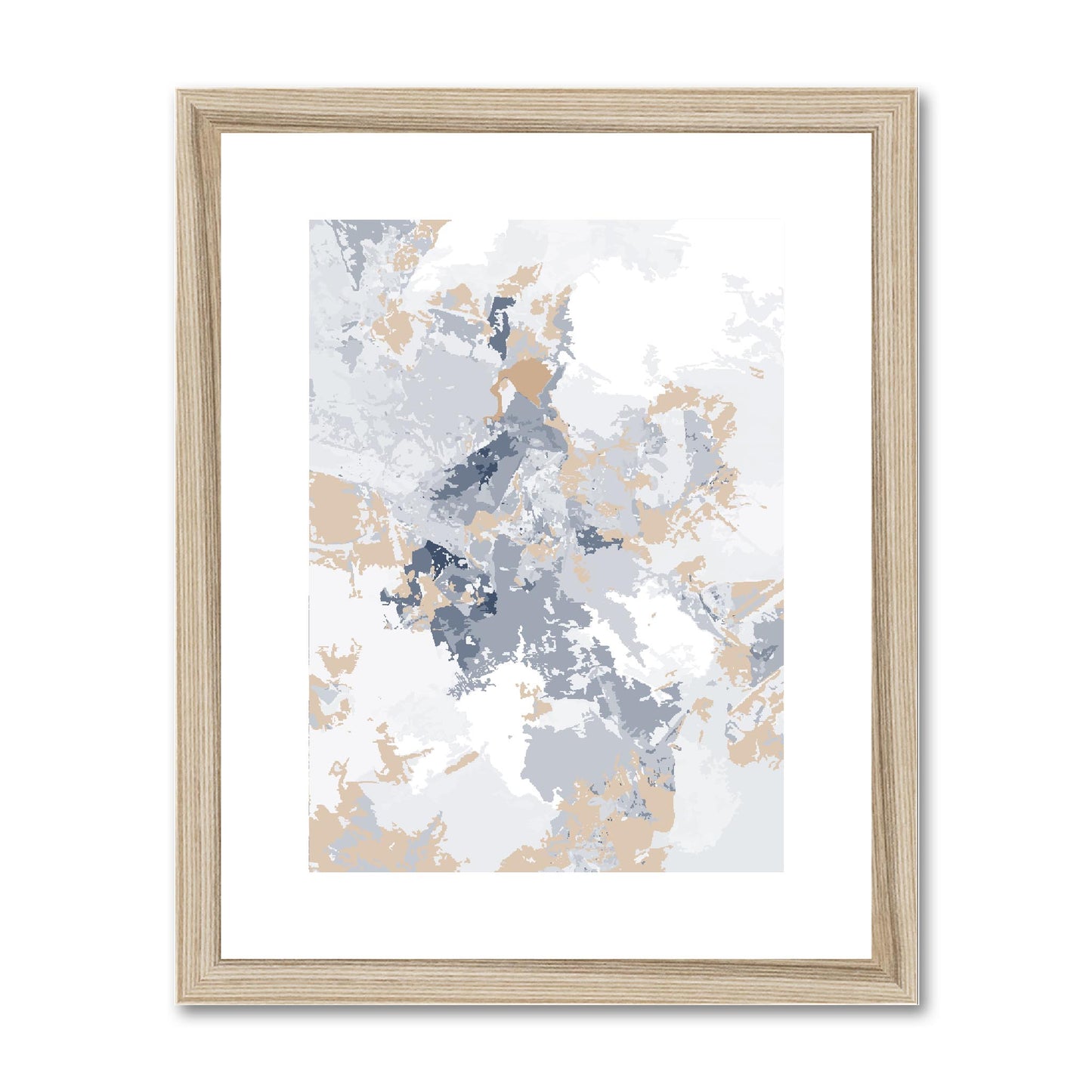 Framed Graphic Art Print, fpv-1160-7698, 11"x14", Natural Frame