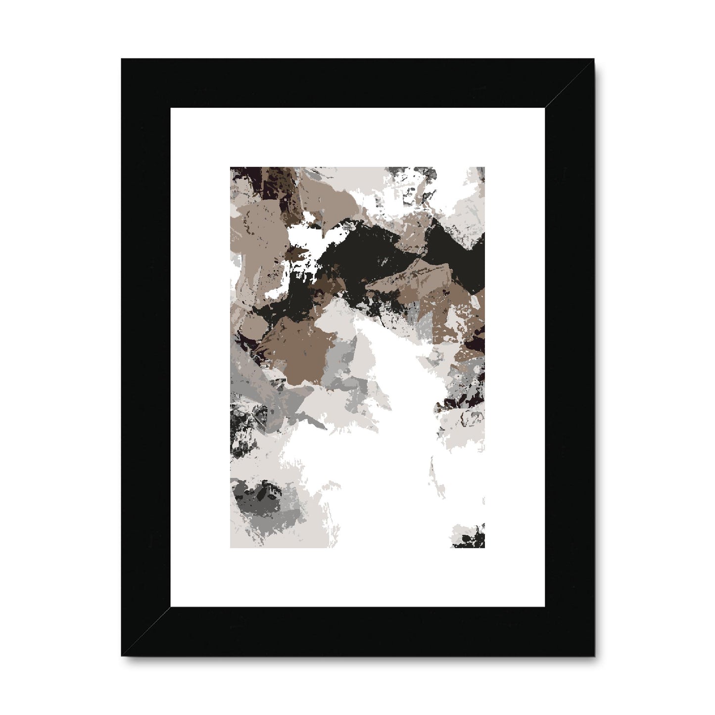 Framed Graphic Art Print, fpv-1170-7692, 6"x8", Black Frame