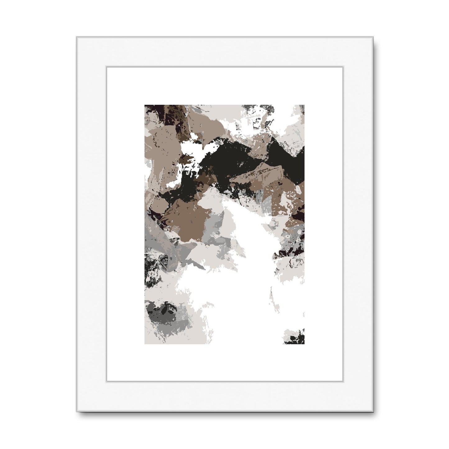 Framed Graphic Art Print, fpv-1170-7692, 6"x8", White Frame