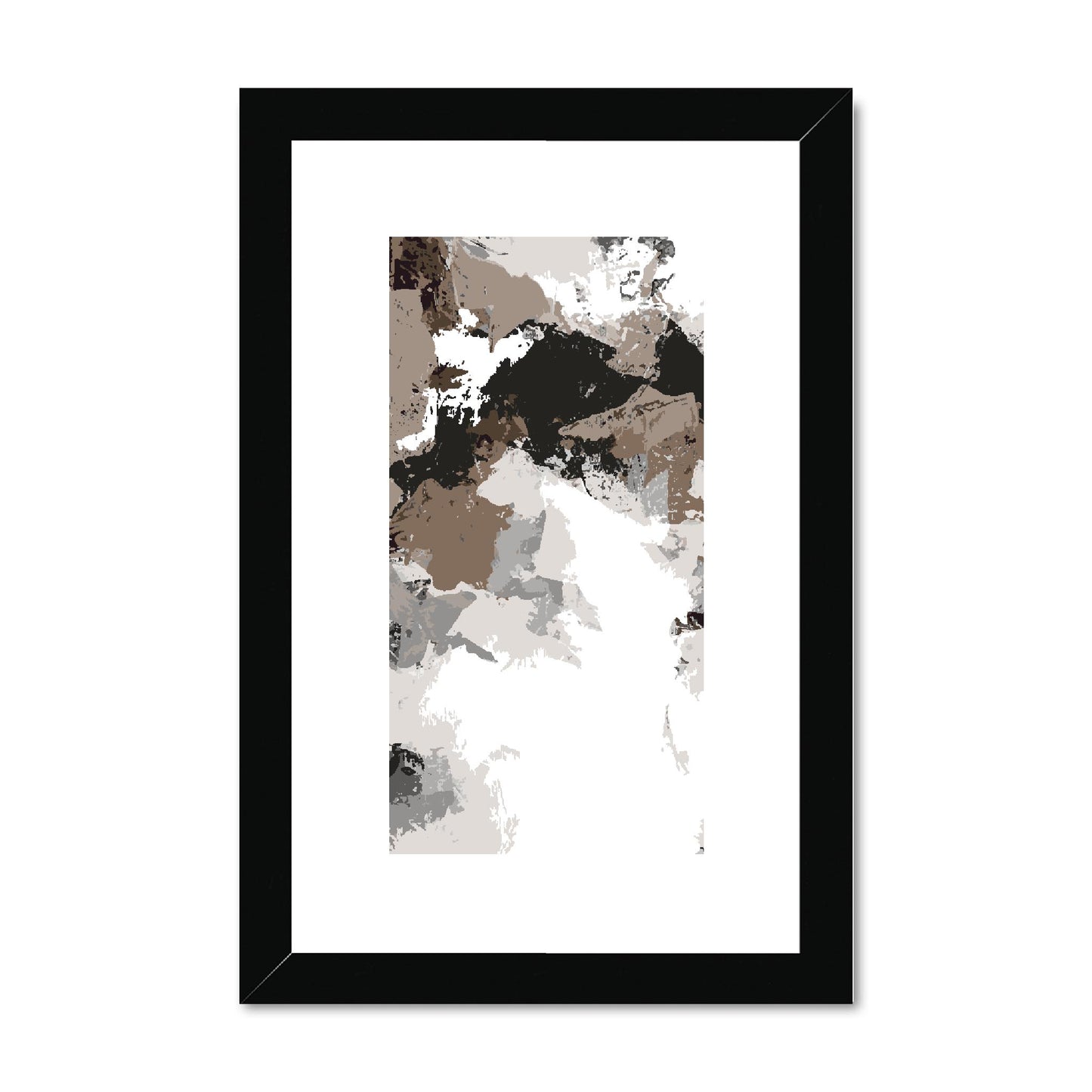 Framed Graphic Art Print, fpv-1170-7692, 8"x12", Black Frame