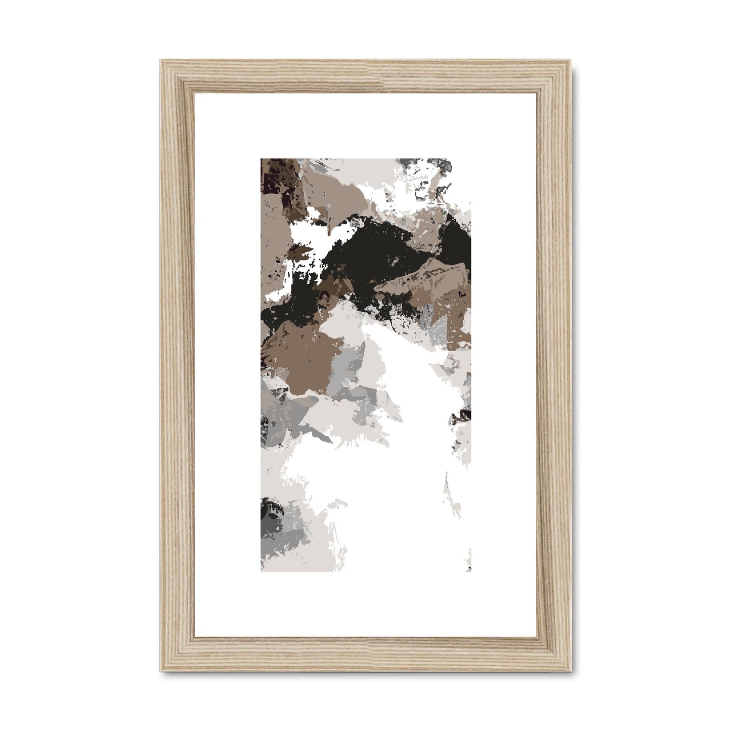 Framed Graphic Art Print, fpv-1170-7692, 8"x12", Natural Frame