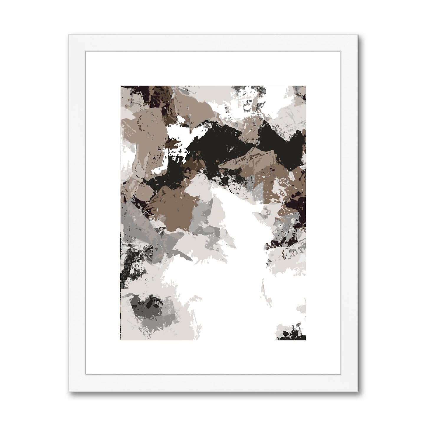 Framed Graphic Art Print, fpv-1170-7692, 11"x14", White Frame