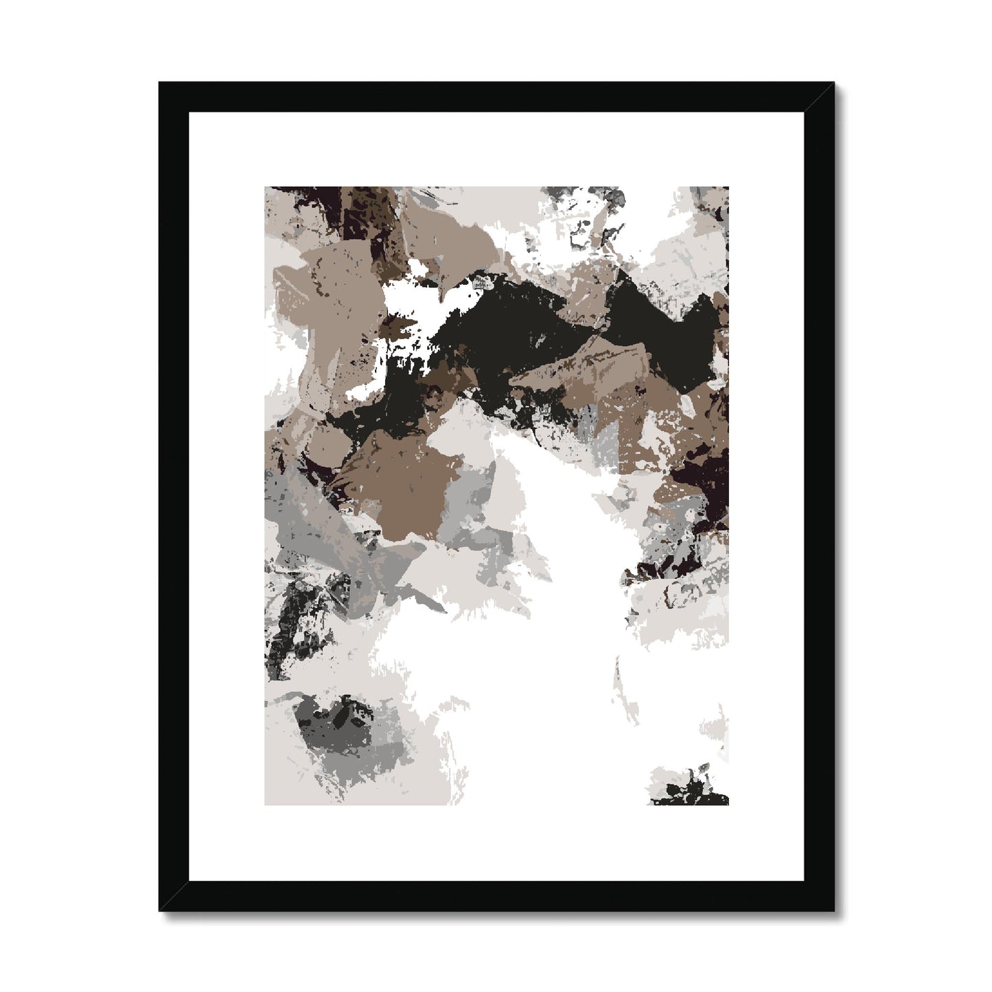 Framed Graphic Art Print, fpv-1170-7692, 16"x20", Black Frame
