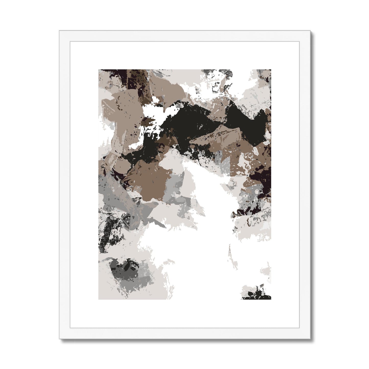 Framed Graphic Art Print, fpv-1170-7692, 16"x20", White Frame