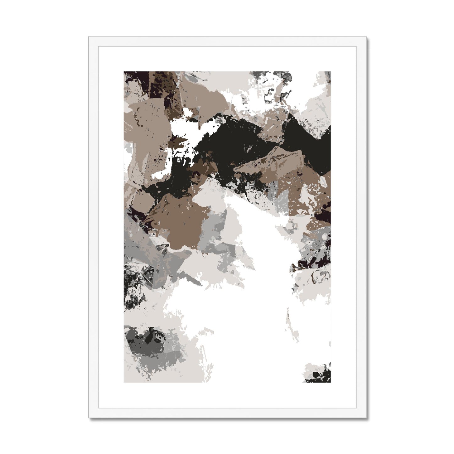 Framed Graphic Art Print, fpv-1170-7692, 20"x28", White Frame