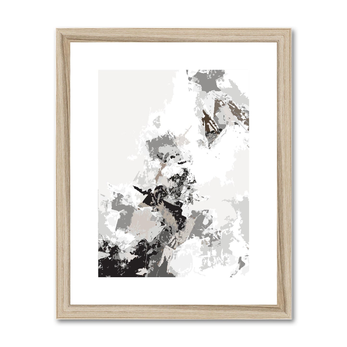 Framed Graphic Art Print, fpv-1170-7694, 11"x14", Natural Frame