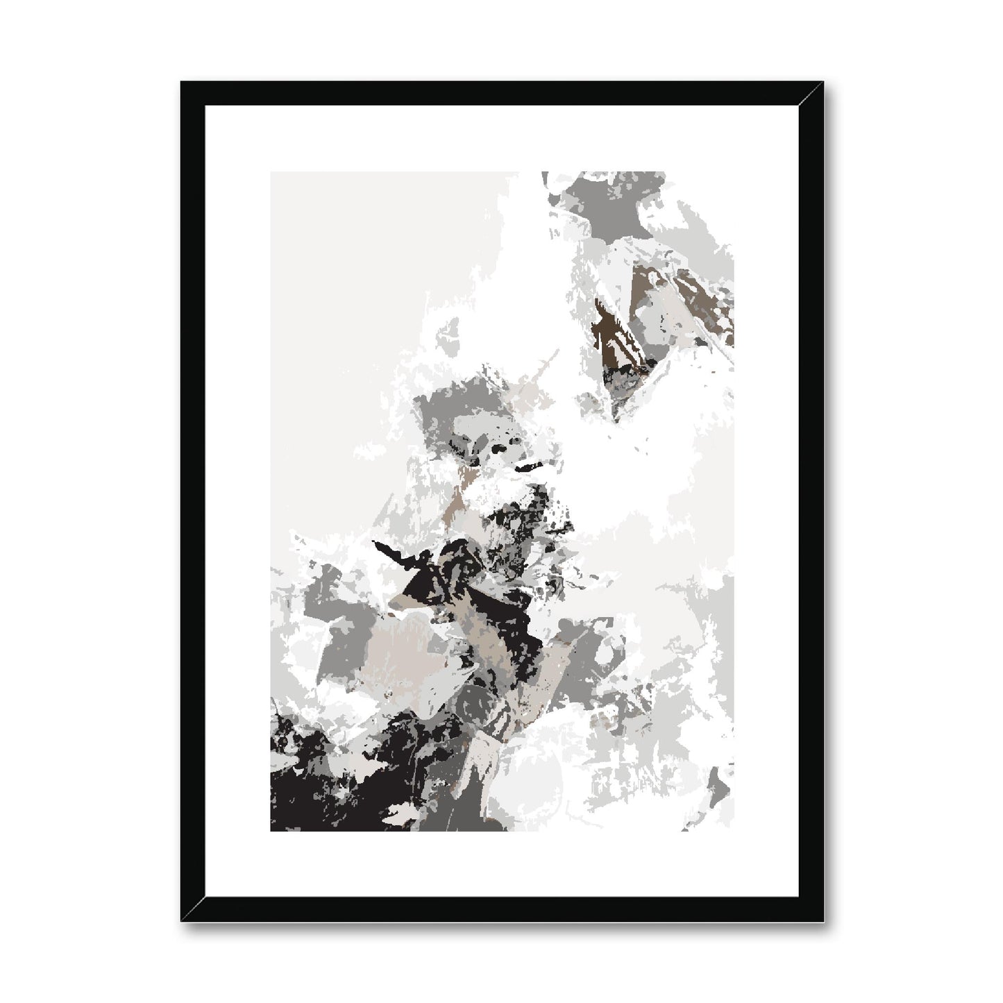 Framed Graphic Art Print, fpv-1170-7694, 18"x24", Black Frame